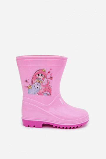 Children's Rain Boots Pink Esalina 2