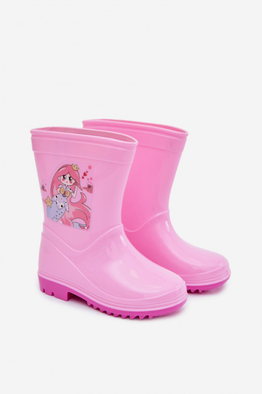 Children's Rain Boots Pink Esalina