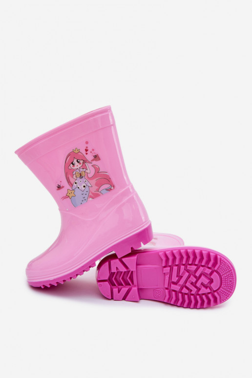 Children's Rain Boots Pink Esalina
