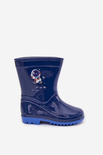 Children's Rubber Boots Navy Esalina 2