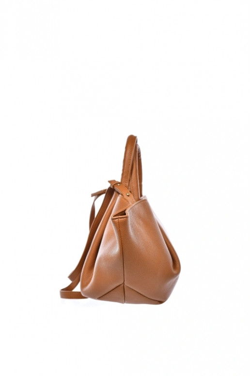 Women's Shopper Bag Made of Eco Leather Big Star SS574004 Camel