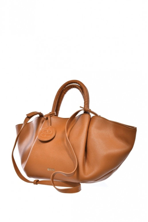 Women's Shopper Bag Made of Eco Leather Big Star SS574004 Camel
