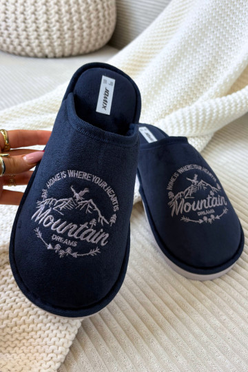 Men's Navy Blue Slippers Tiranne 2