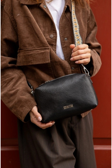 Small Bag With Decorative Strap Big Star OO574091 Black