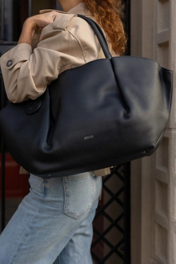 Duża Torebka Damska Shopper Big Star SS574005 Czarna