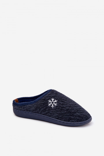 Men's Blue Home Slippers Darline