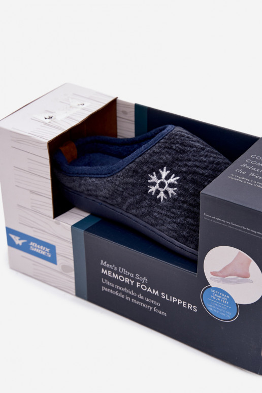 Kapcie Męskie Granatowe Darline