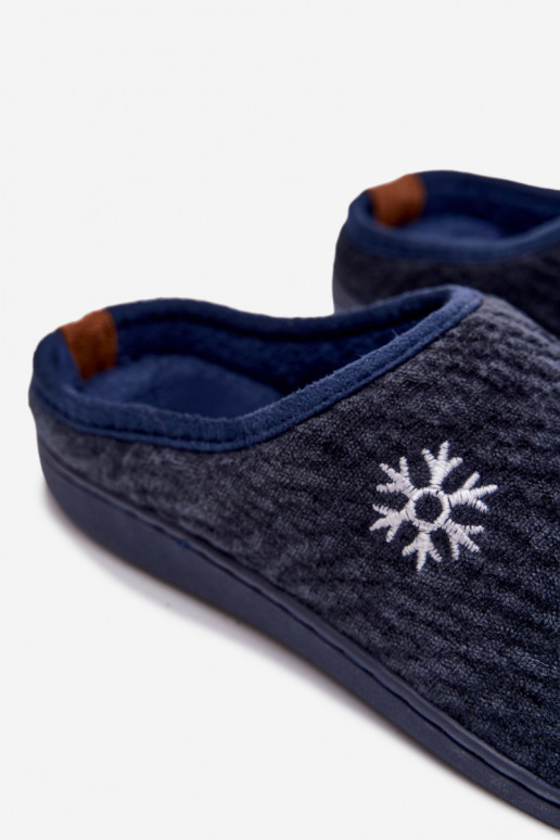 Kapcie Męskie Granatowe Darline