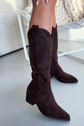 Cowboy Boots Women's Chocolate Jazelle 2