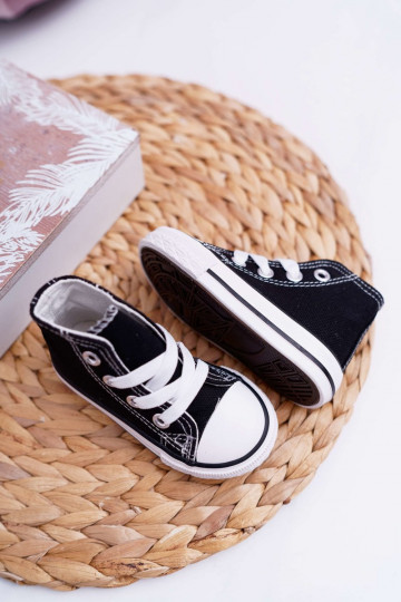 Kids High Sneakers Black Filemon 2