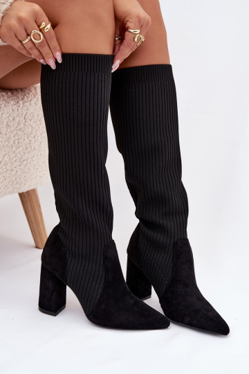 Women's Heeled Boots Black Yserine 2
