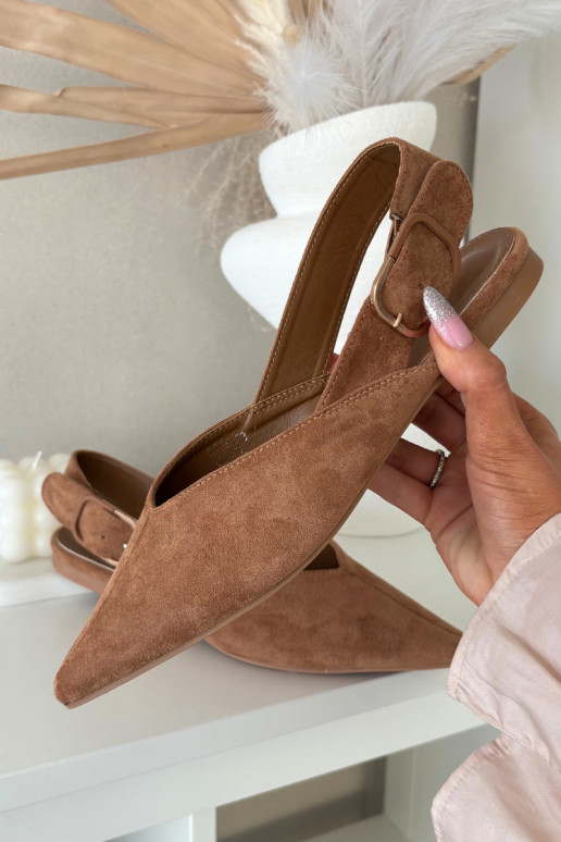 Baleriny DamskiewithKlamrą Camel Tanelia