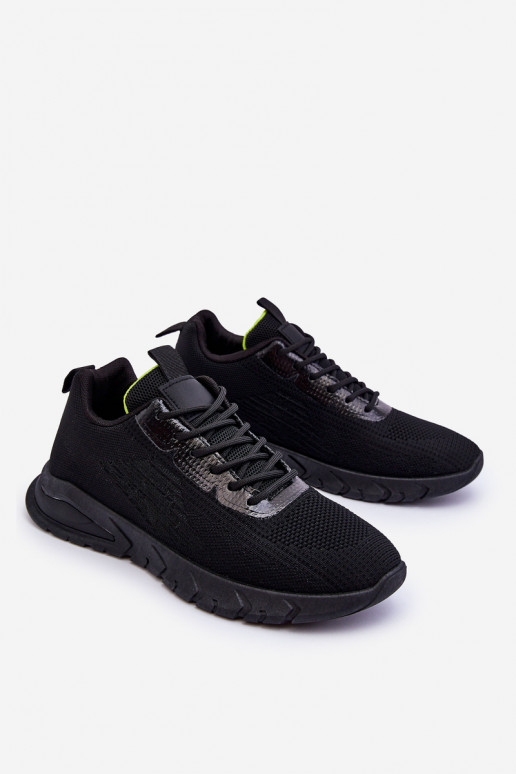 Men's Classic Sports Shoes Black Santiago