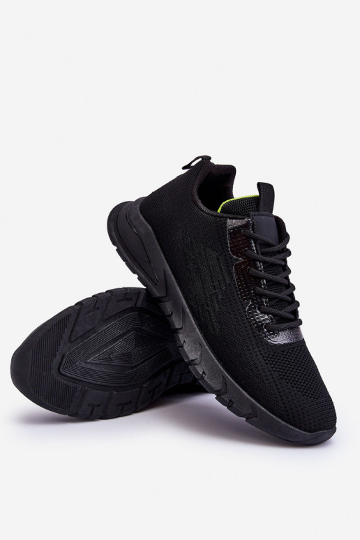 Men's Classic Sports Shoes Black Santiago