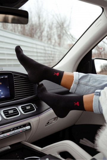 Women's Socks Amor Black