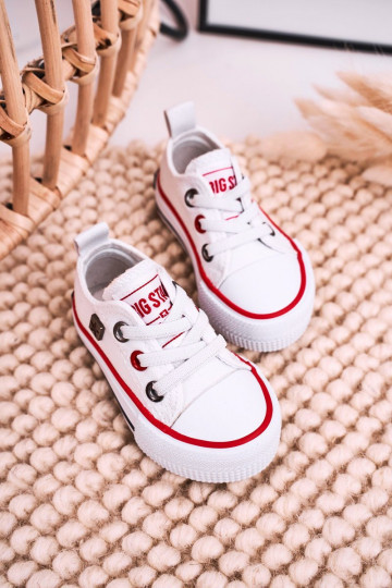 Children's Classic Low Sneakers BIG STAR HH374193 White 2