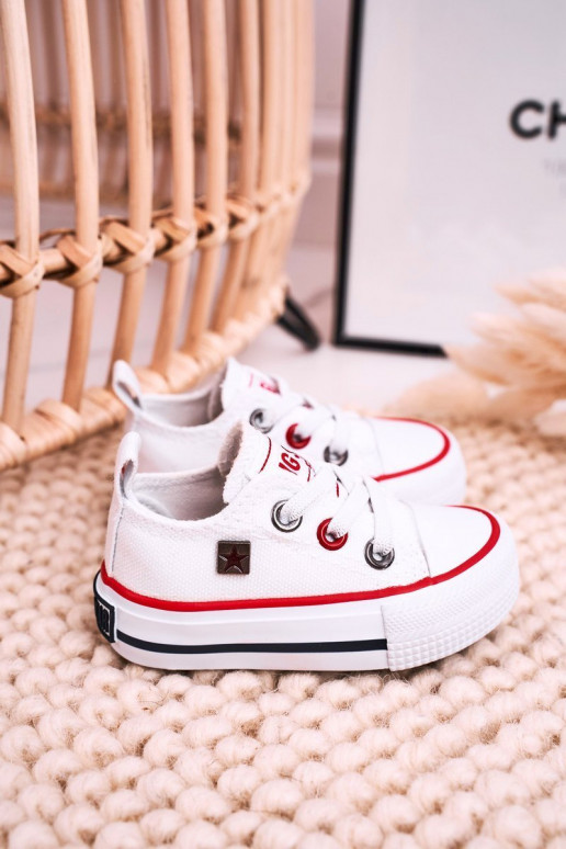 Children's Classic Low Sneakers BIG STAR HH374193 White