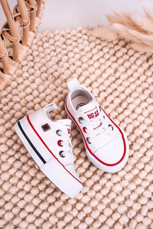 Children's Classic Low Sneakers BIG STAR HH374193 White