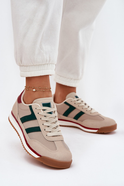 Low Women's Sneakers Dark Beige Rulaana