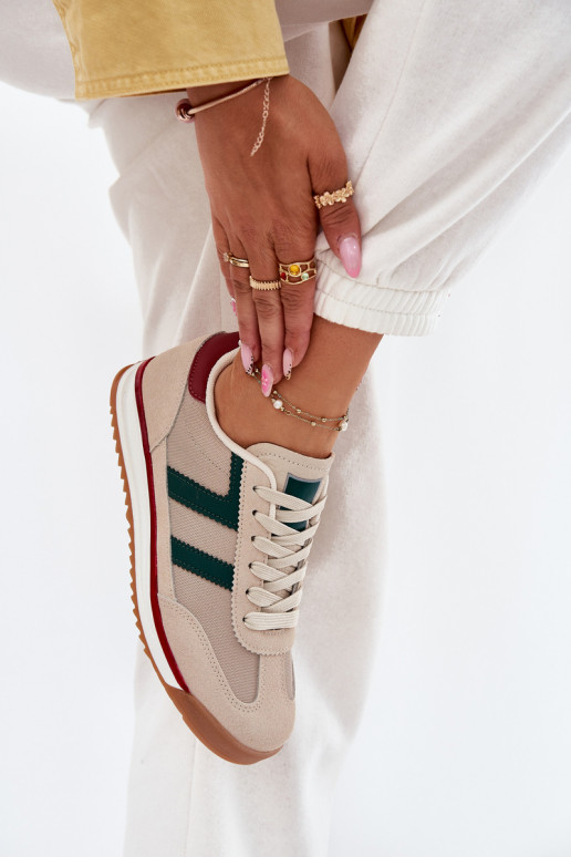 Low Women's Sneakers Dark Beige Rulaana