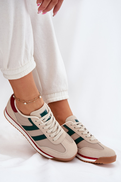 Low Women's Sneakers Dark Beige Rulaana