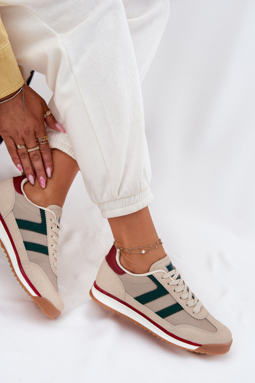Low Women's Sneakers Dark Beige Rulaana