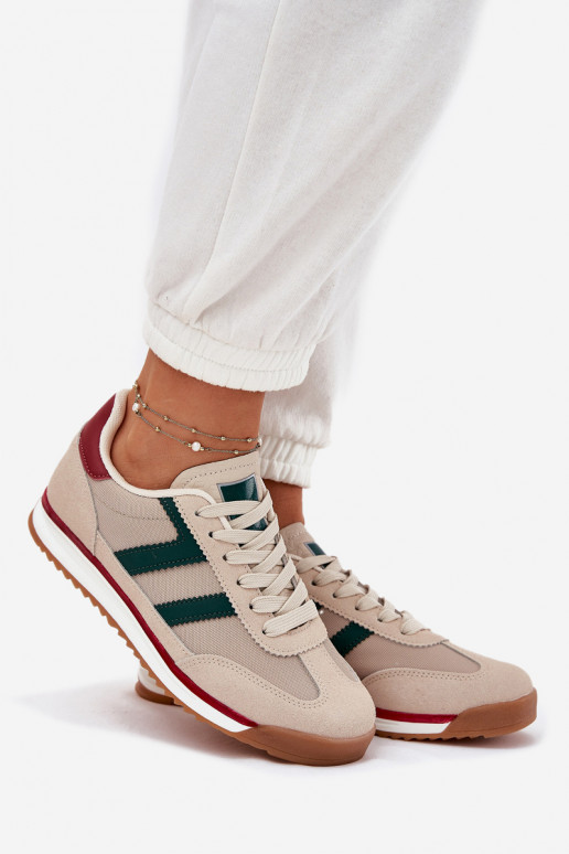 Low Women's Sneakers Dark Beige Rulaana