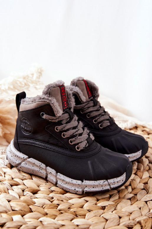Kids' Insulated Boots Big Star II374074 Black