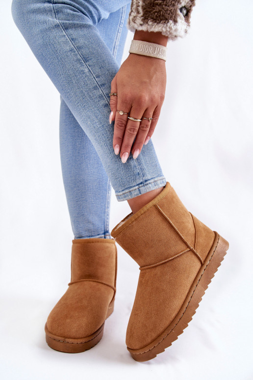 Women's Warm Snow Boots Bright brown Virgina