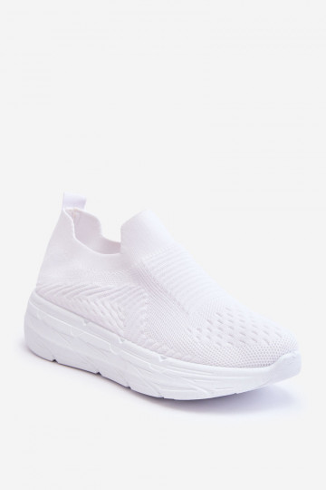 Women's Slip-on Sport Shoes White Ferive
