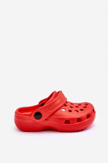Baby Foam Crocs Slides Red Percy 2