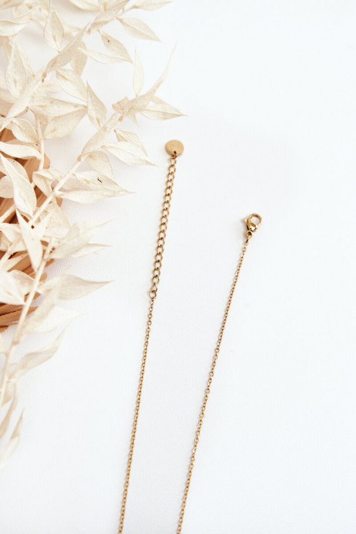 Women's Chain With Fashionable Pendants Gold