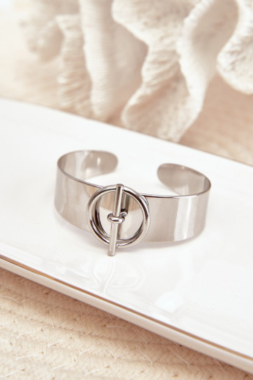 Women's Bracelet with Stainless Steel Decoration Silver 2