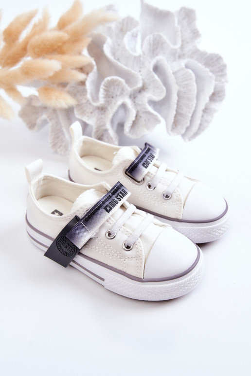 Children's Low Sneakers BIG STAR JJ374075 White