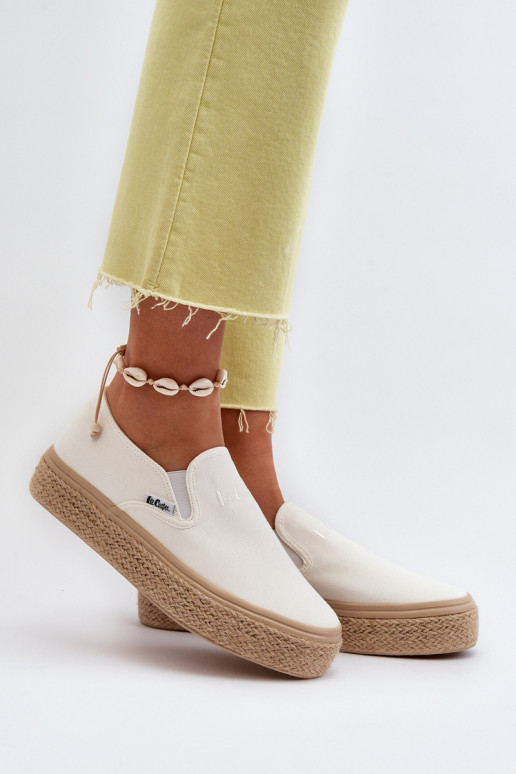 Damskie Trampki Slip-OnwithPlecionką Lee Cooper LCW-24-44-2430