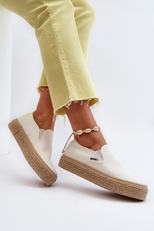 Damskie Trampki Slip-OnwithPlecionką Lee Cooper LCW-24-44-2430