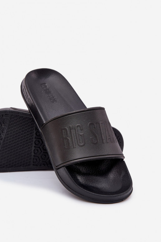 Light Foam Men Slippers Big Star MM174322 Black