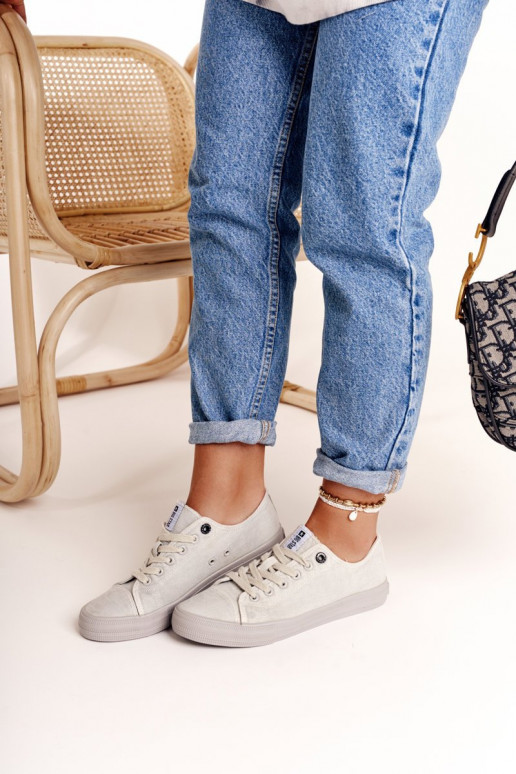 Women's Low Sneakers Big Star DD274439 Grey