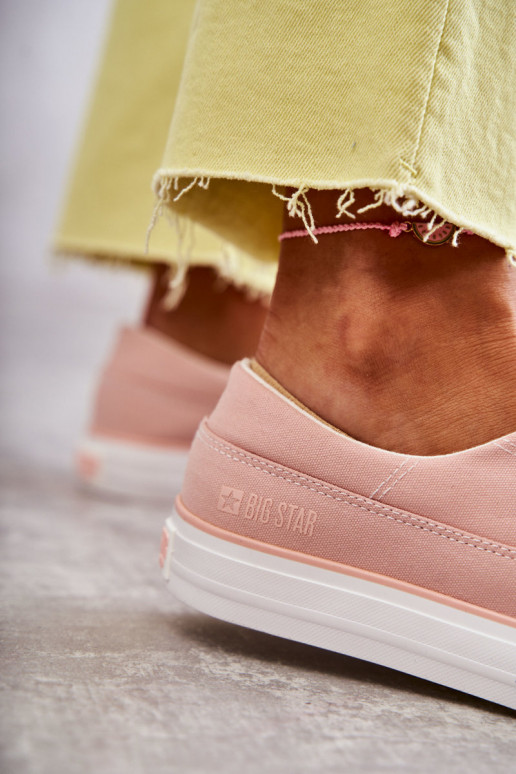 Women's Cloth Sneakers Big Star KK274020 Nude