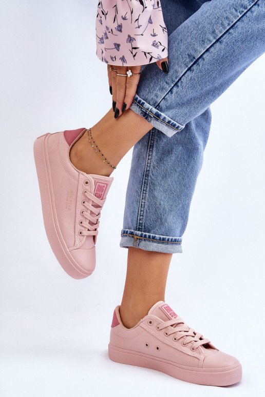 Classic Low Sneakers Big Star LL274095 Light pink