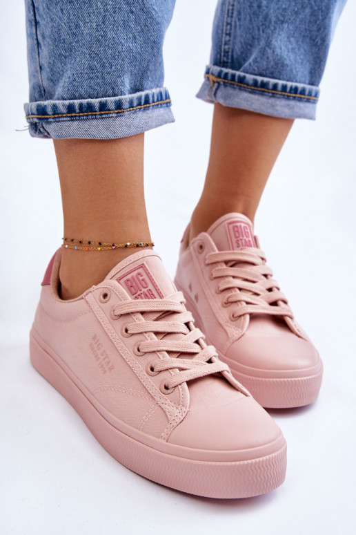 Classic Low Sneakers Big Star LL274095 Light pink