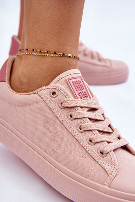 Classic Low Sneakers Big Star LL274095 Light pink
