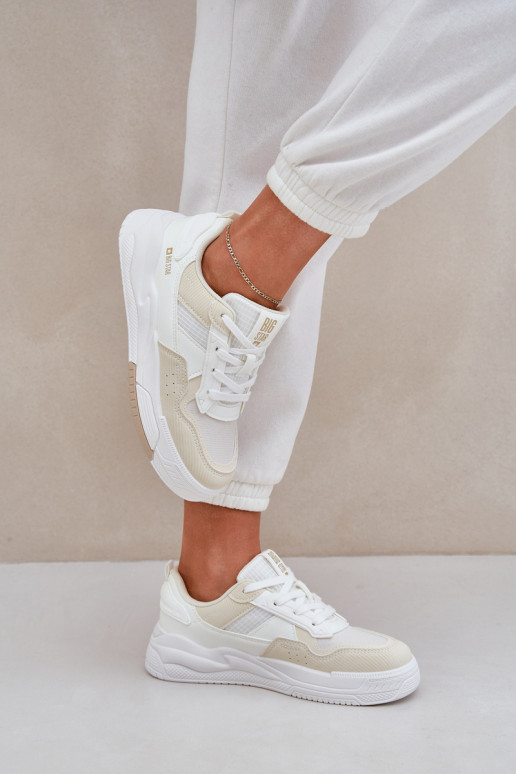 Platform Sneakers Big Star OO274A155 White-Beige
