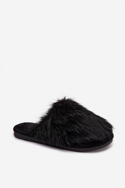 Furry Women's Slippers Black Katrisse