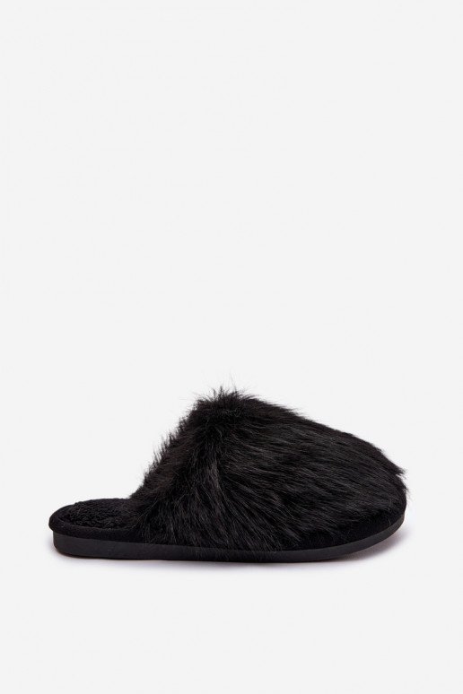 Furry Women's Slippers Black Katrisse