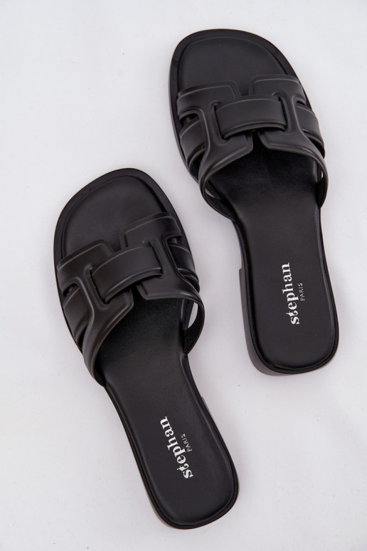 Women's Flats on Low Heel Black Lorania