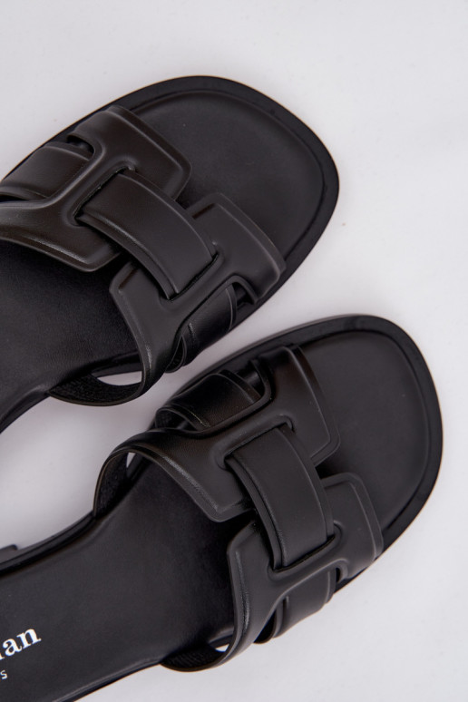 Women's Flats on Low Heel Black Lorania