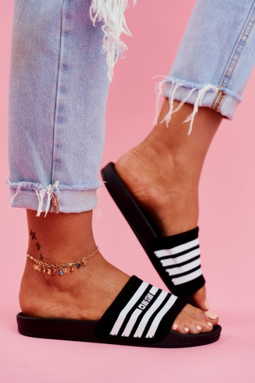 Klapki Damskie Big Star FF274A353 Czarne 2