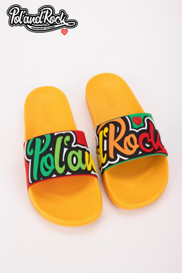 Flip Flops Pol'and'Rock Festival X Big Star SS174507 Yellow 2