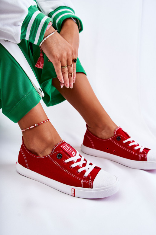 Women's Big Star Sneakers FF274089 Red